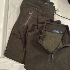 Polo sweater 1/2 Zip set